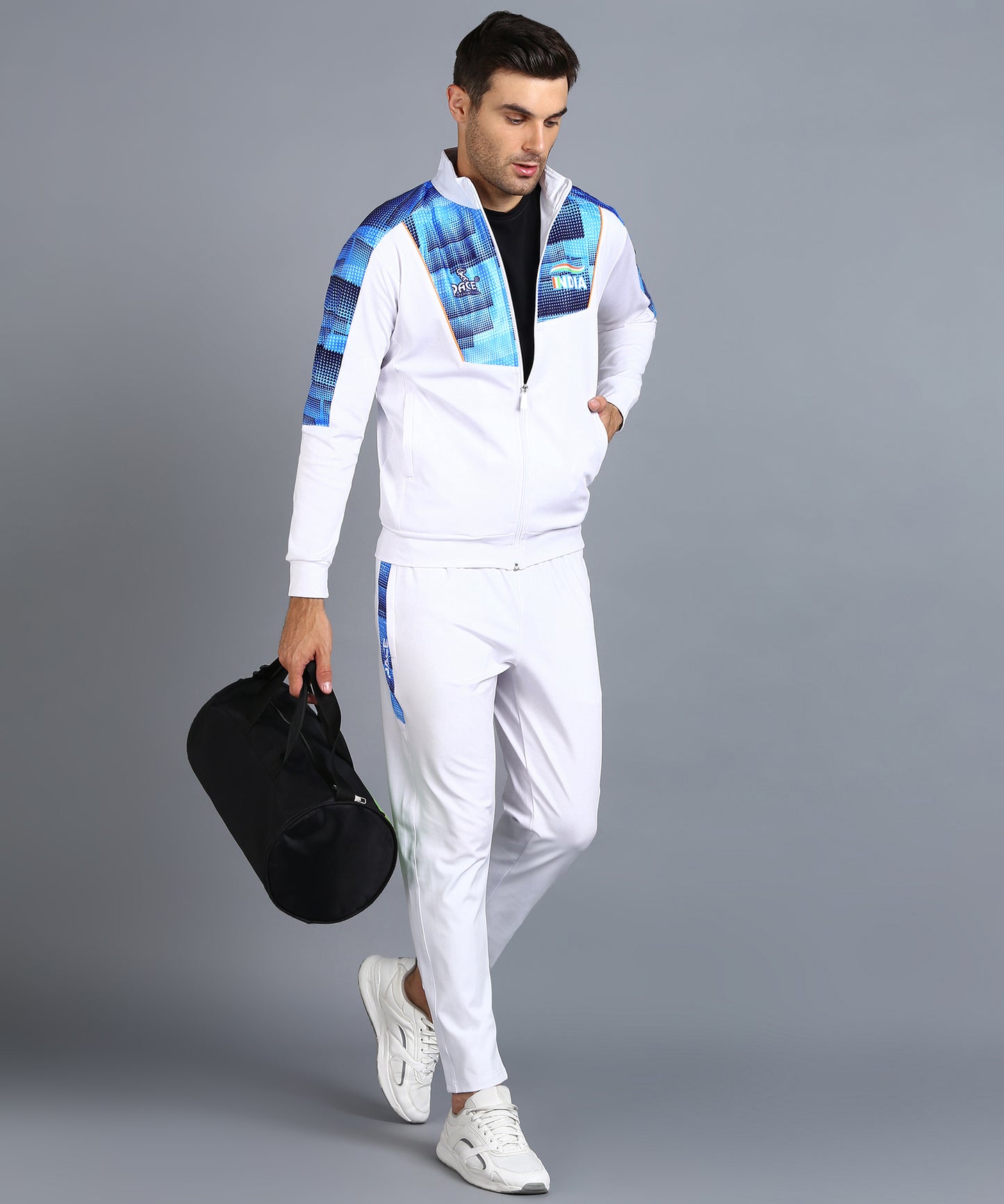 Pace International Men Printed Track Suit