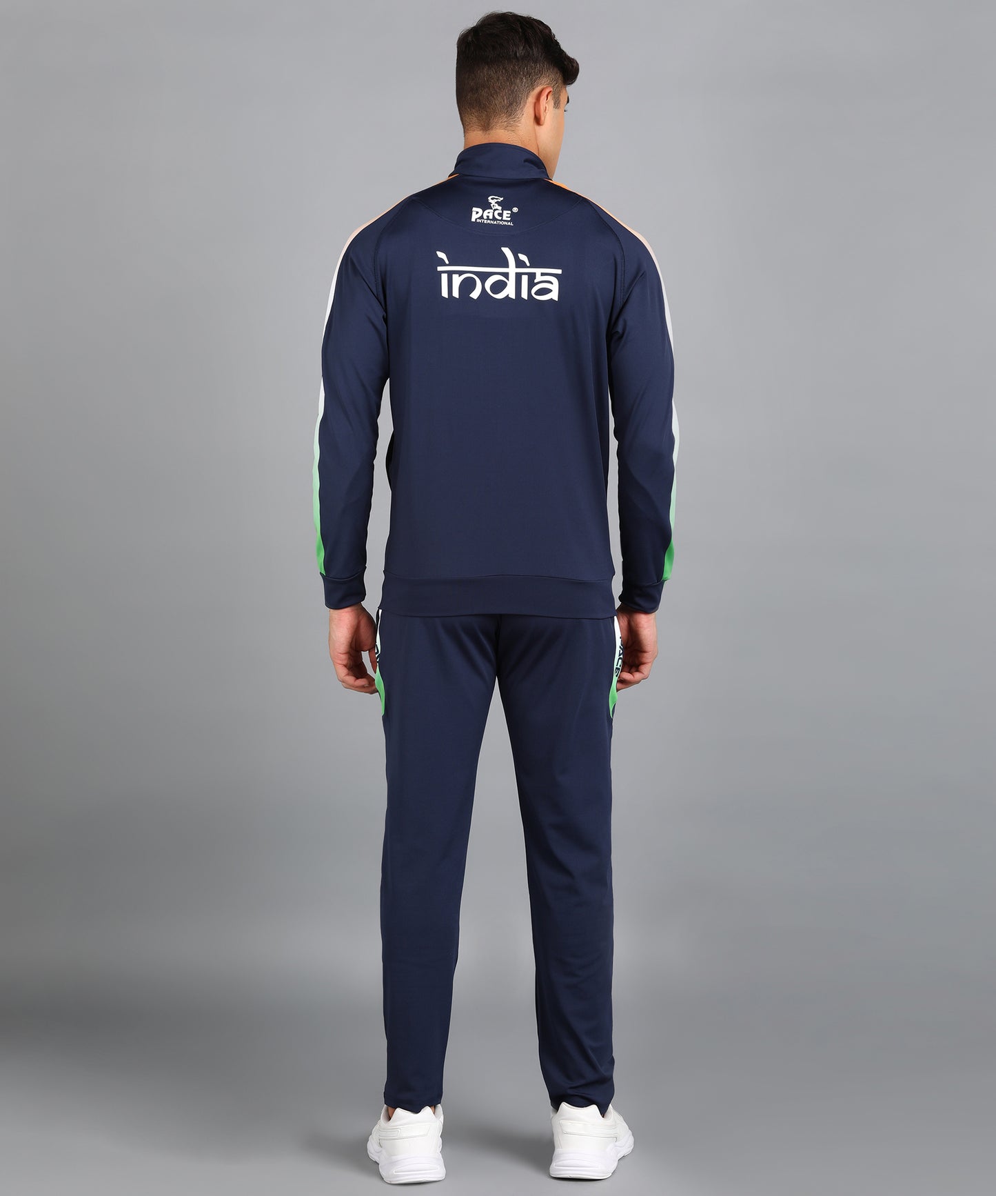 Pace International Printed Stretchable Men Track Suit