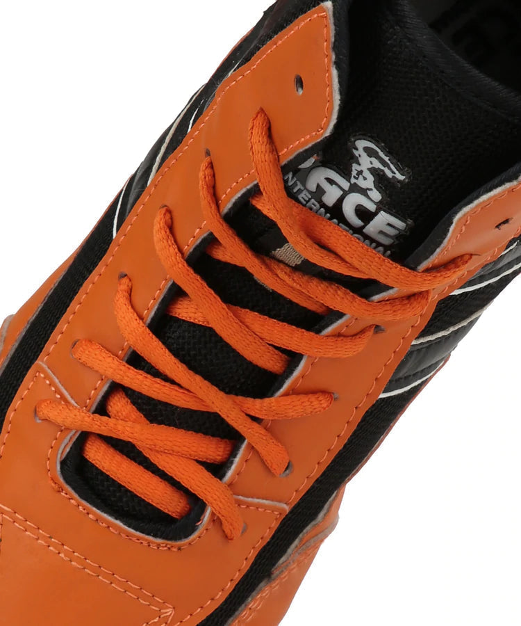 Pace International Kabaddi Shoes, Boxing Shoes, Wrestling Shoes for Men  (Orange, White)