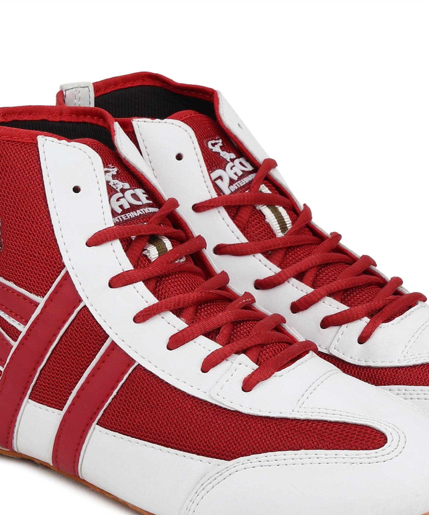 Pace International Kabaddi Shoes (Red/White)
