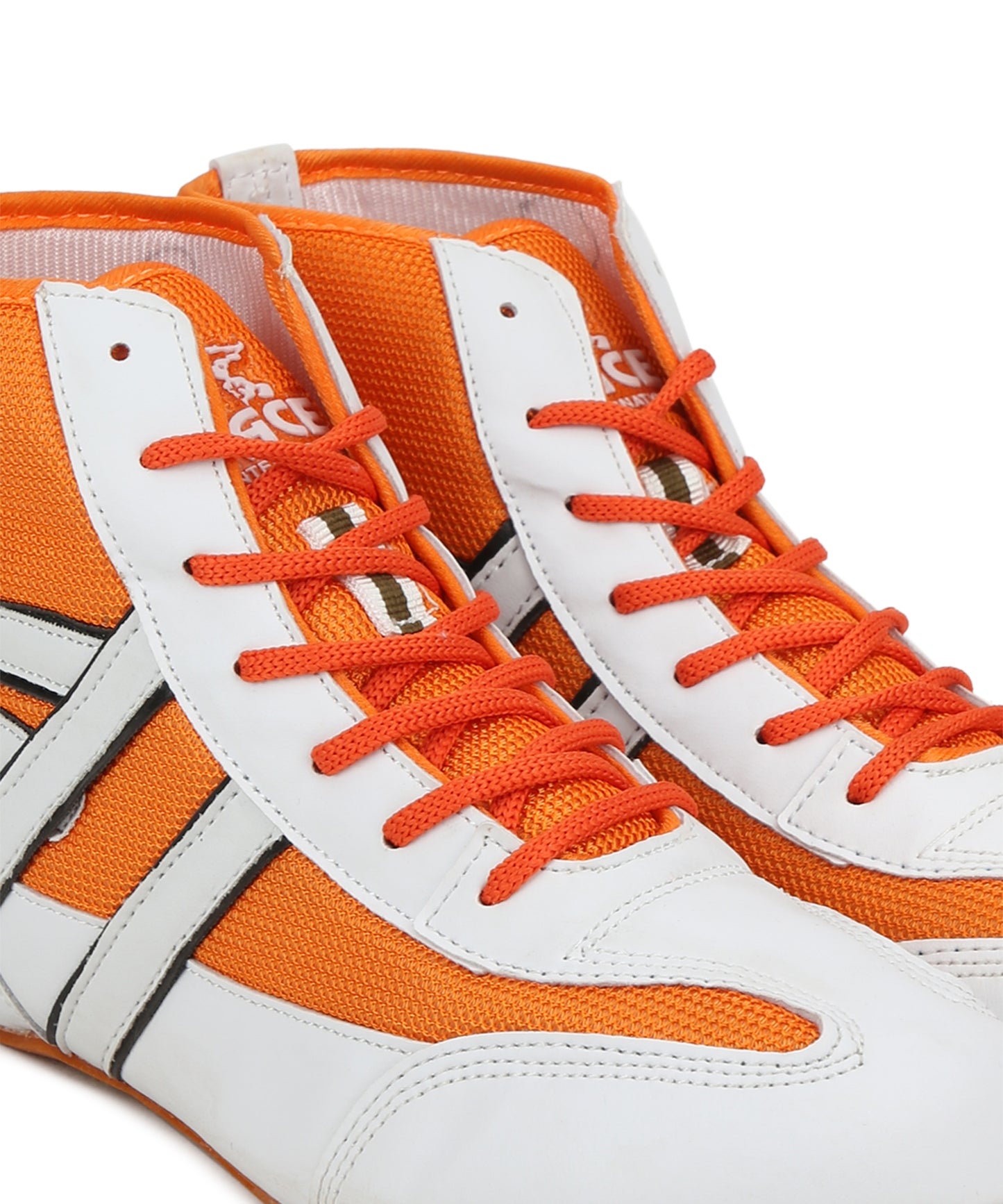 Pace International Kabaddi Shoes (Orange/ White)