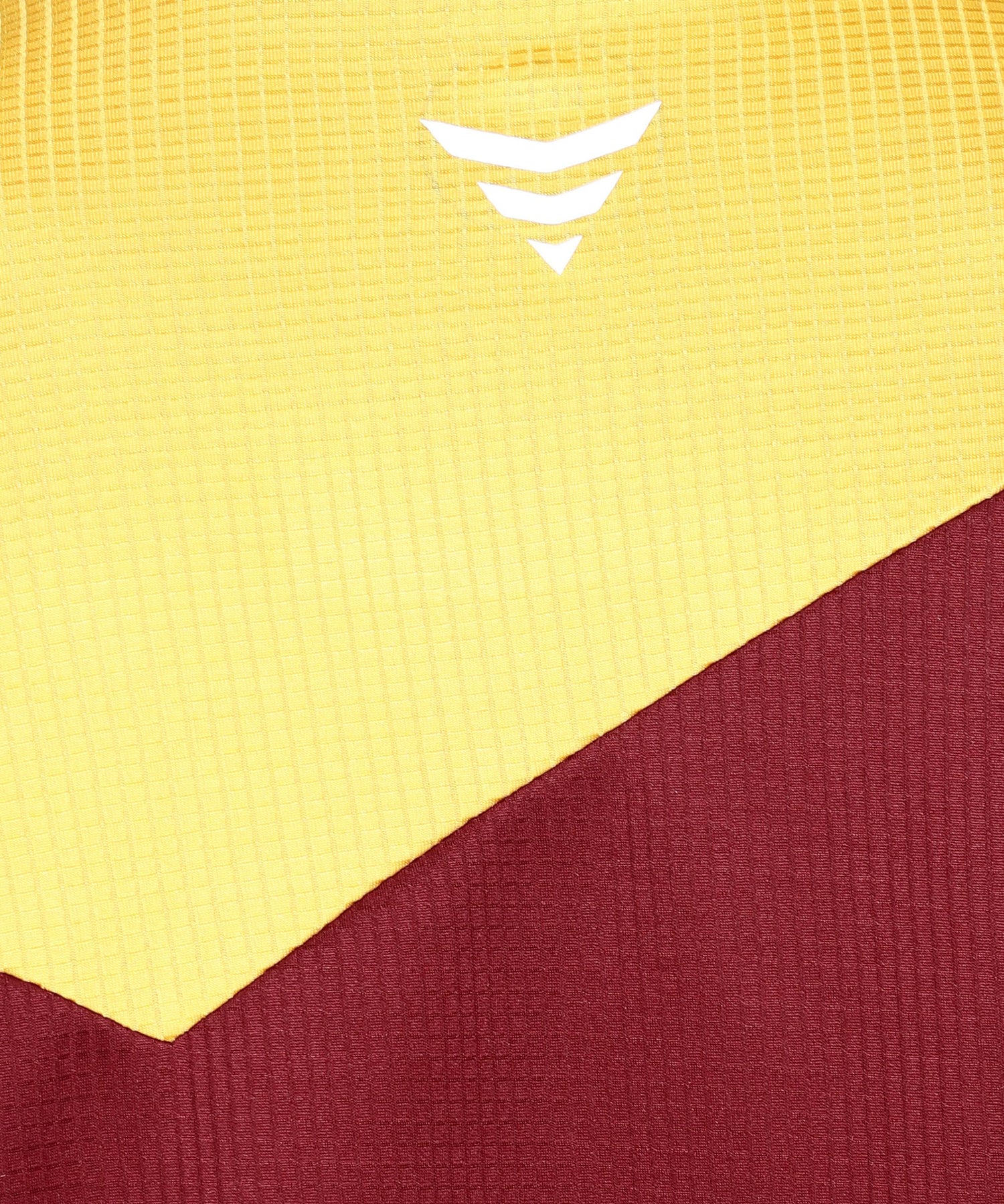 Pace International Men Football Jersey and Short (Maroon/ Yellow) M