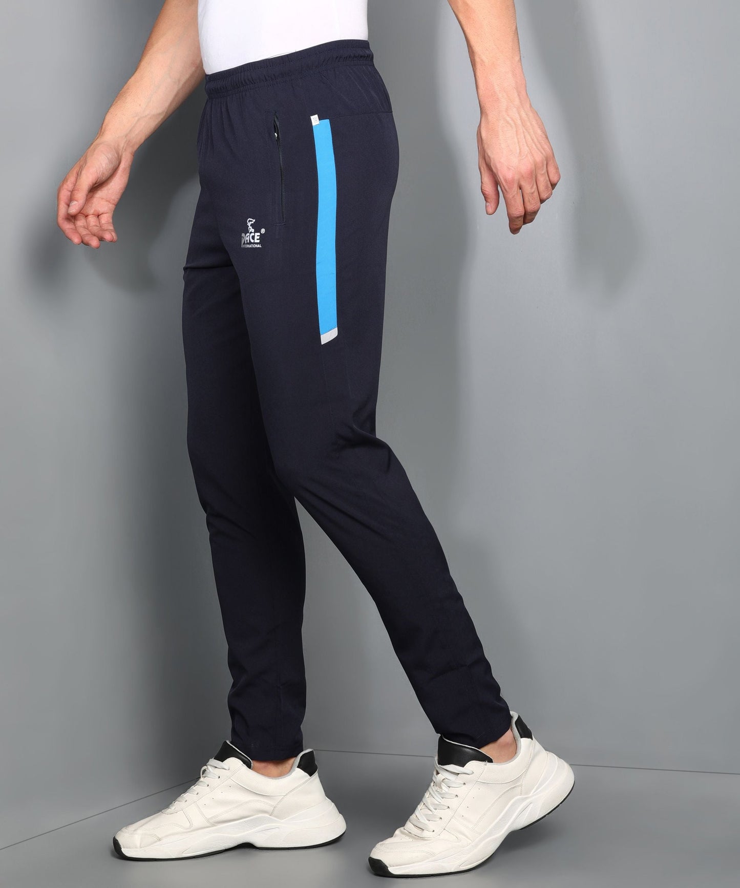 Men's Gym Pants Workout Running Athletic Joggers Slim Fit Sport Track Pants  with Zipper Pockets - Walmart.com